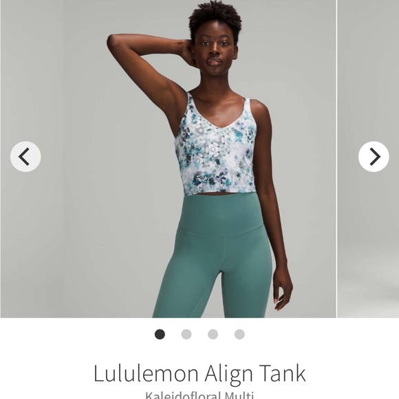 Lululemon Align Tank Kaleidofloral Multi size 6 - Picture 13 of 13